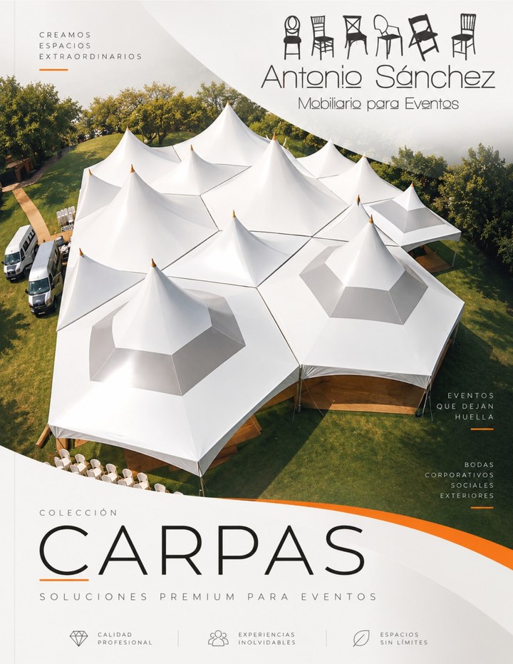 Portada: Catálogo Carpas